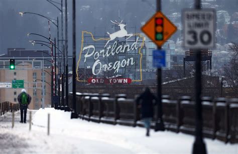 67°W (Elev. . Portland oregon snow forecast